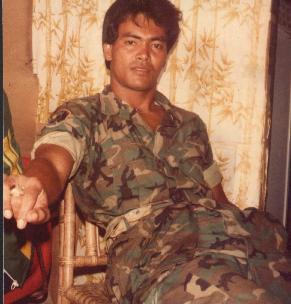 Relaxing in my foxhole